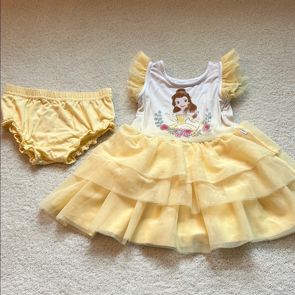 Little Sleepies Belle Tulle Dress 12-18mo